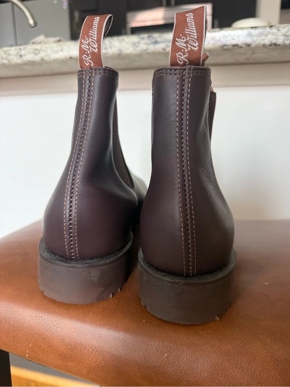 R.M. Williams Men's Boots in Dark Brown